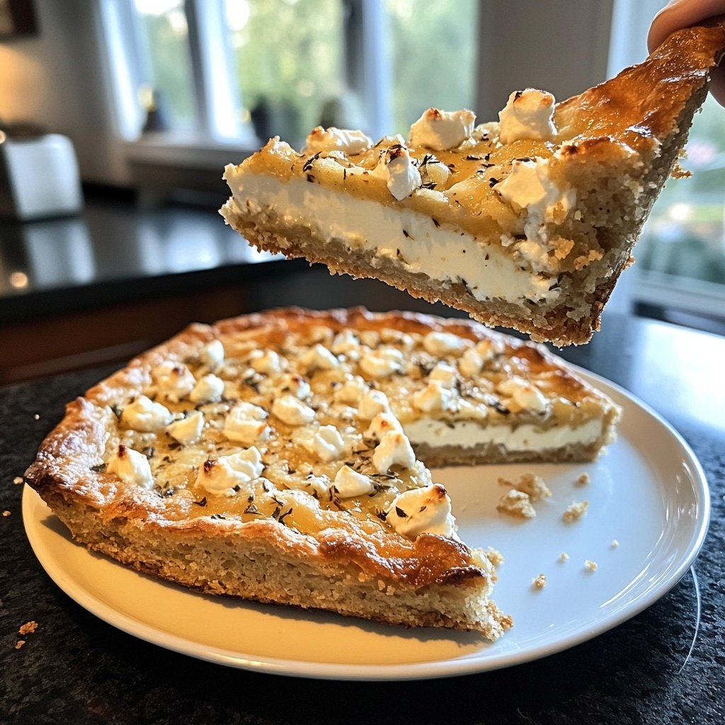 Steinbock Ziegenkäse Käsekuchen