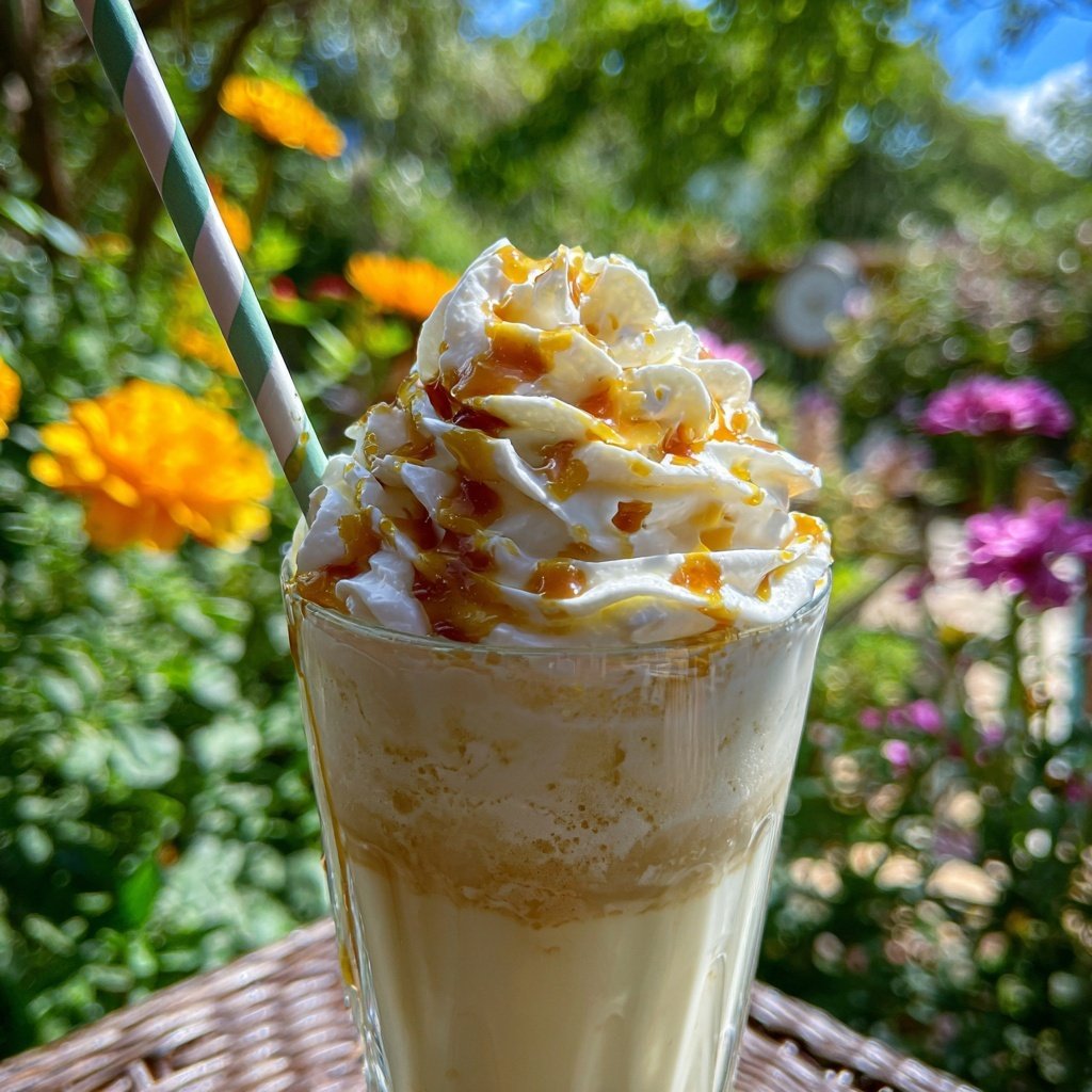 Vanille Hündchen Frappuccino Kreation