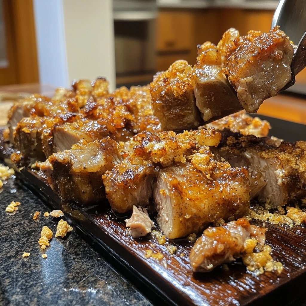 Geschmortes Schwein in Glühwein