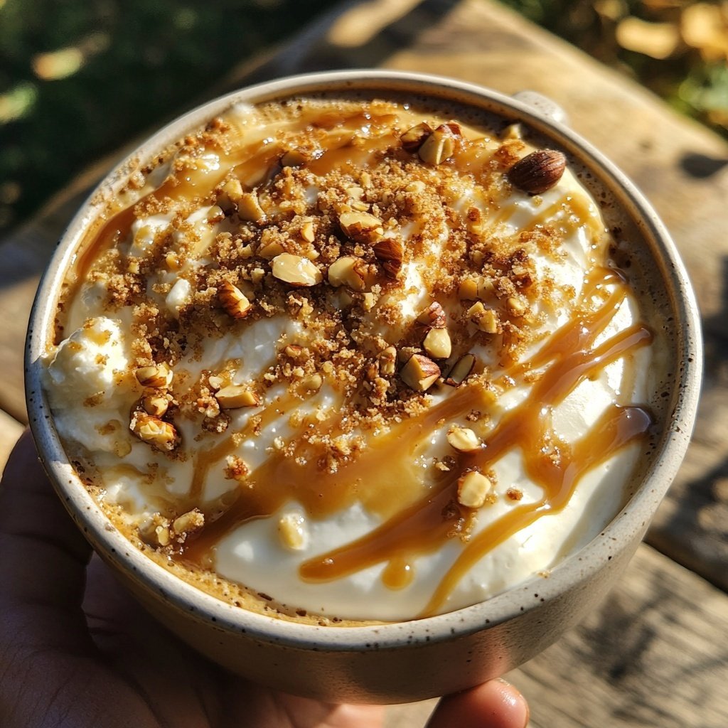 Karamellisierter Maronenkäffee