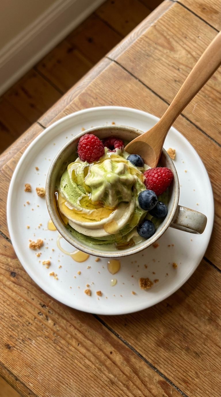Matcha Frozen Joghurt Becher​