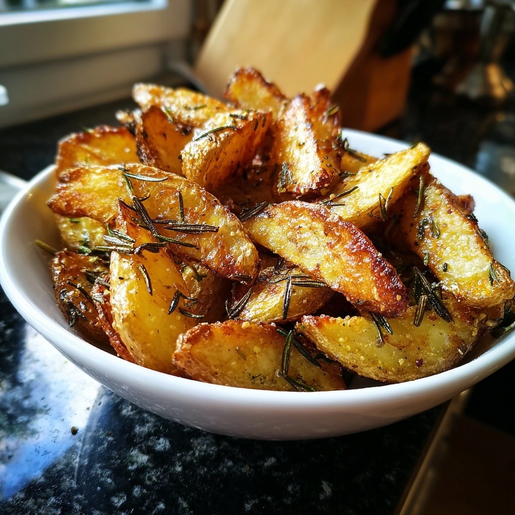 Kartoffelspalten mit Rosmarin Airfryer