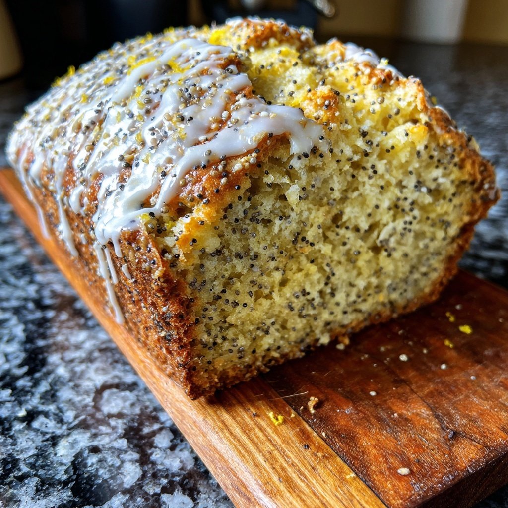 Meyer Zitronen Mohn Brot