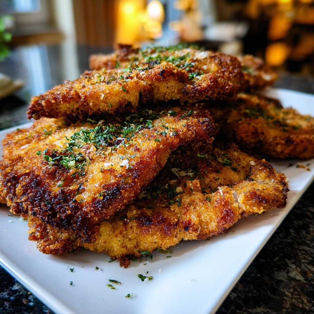 Crispy Chicken Schnitzel