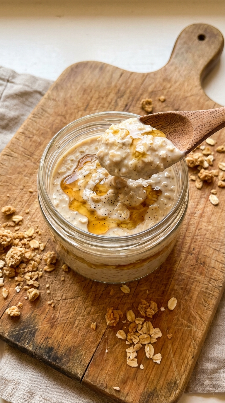 Honig Vanille Overnight Oats​