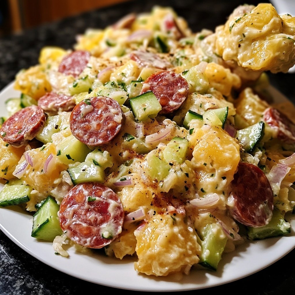 Kartoffelsalat mit Würstchen