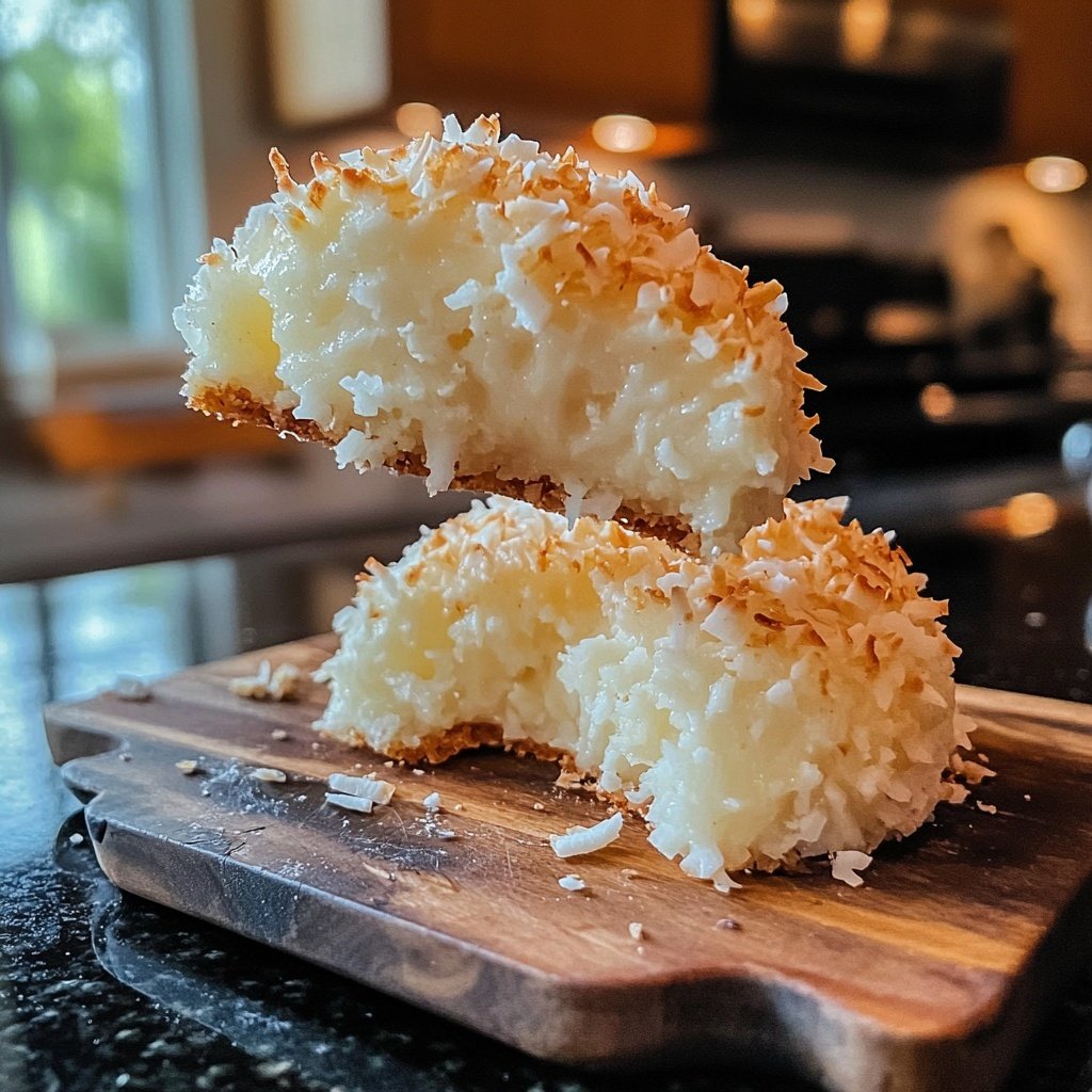 Kokosmakronen Spitzen