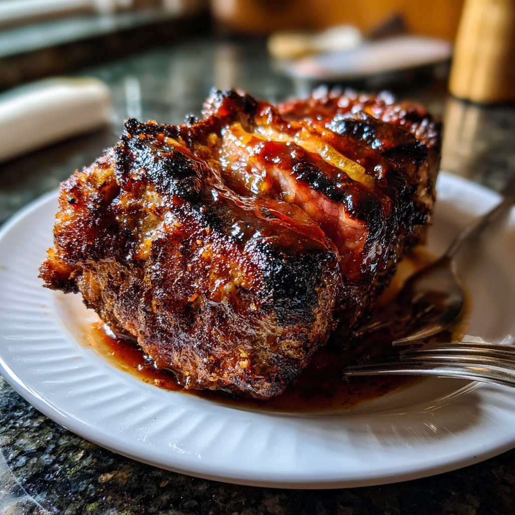 Gebratene Schweinekotelett Apfelsauce Sauce