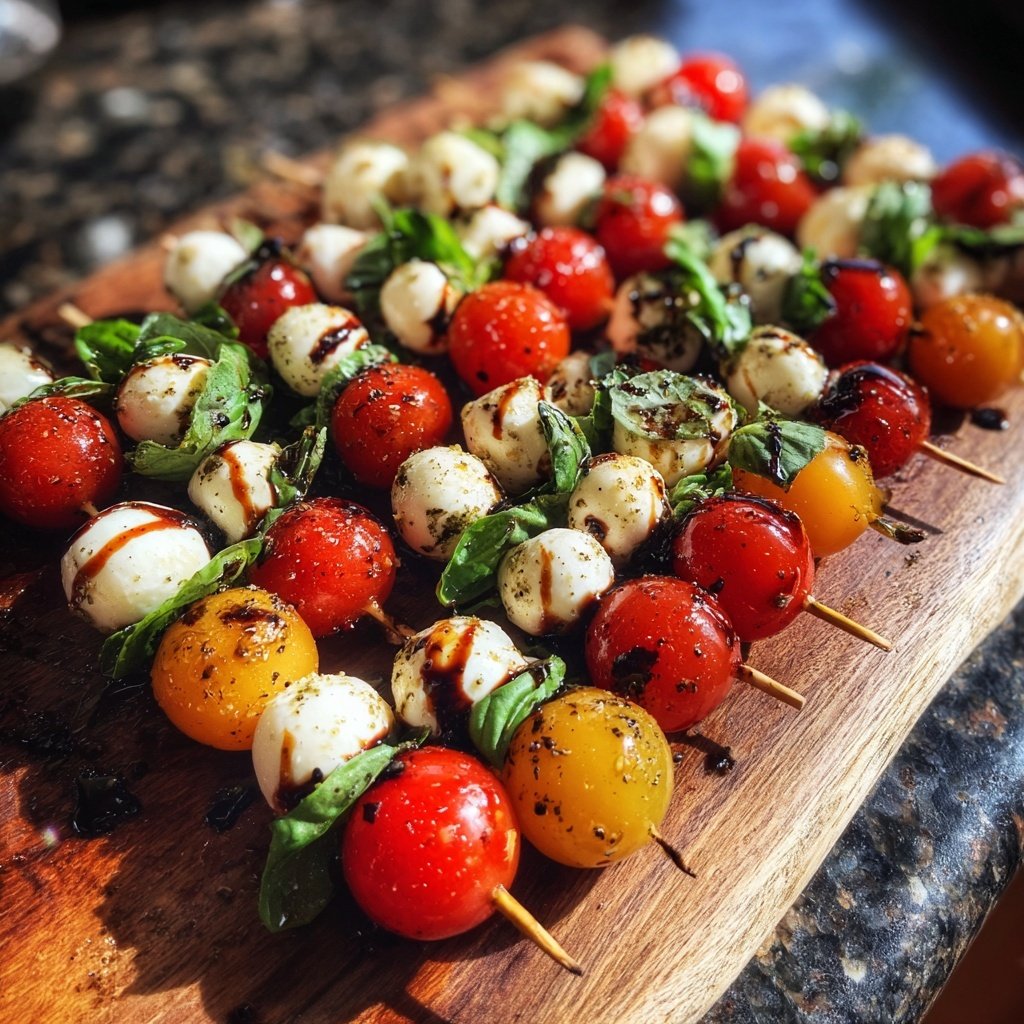 Mini Caprese Spieße