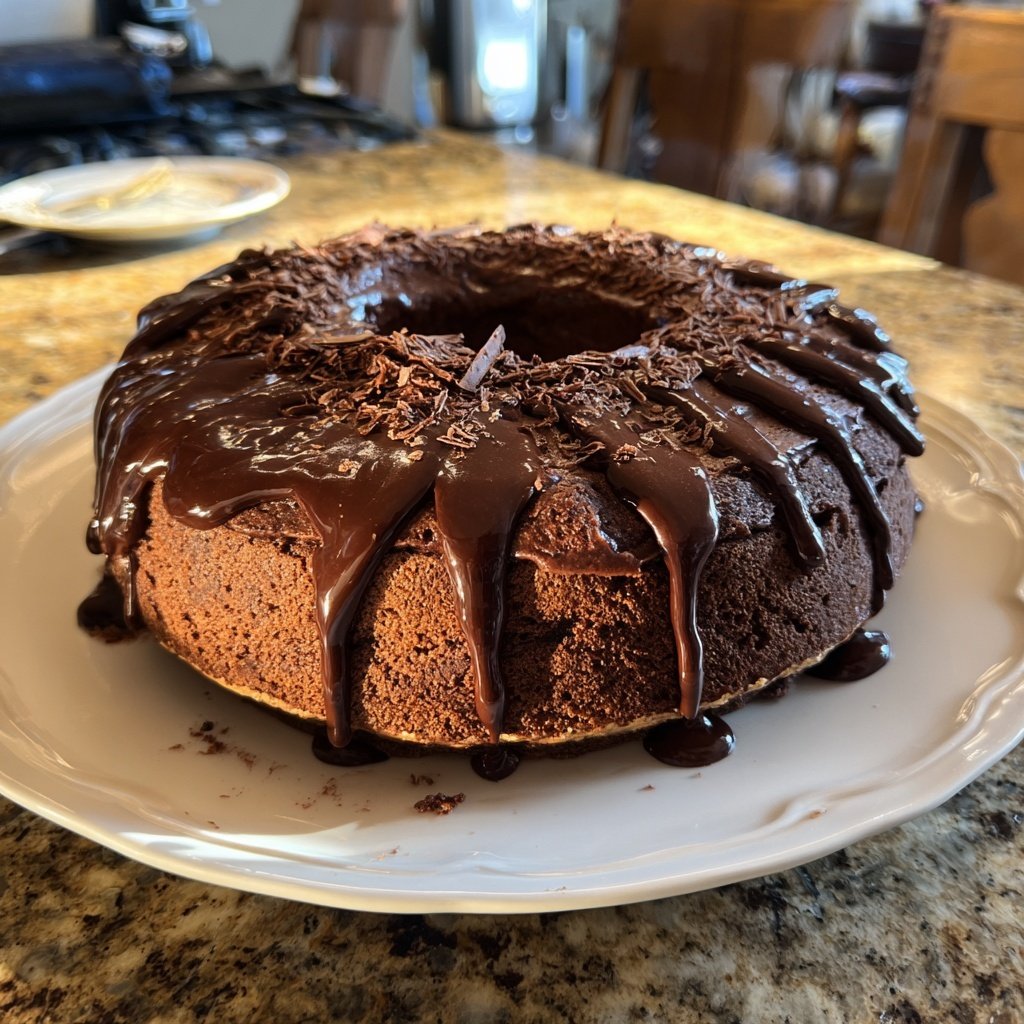 Schokoladen-Avocado Kuchen