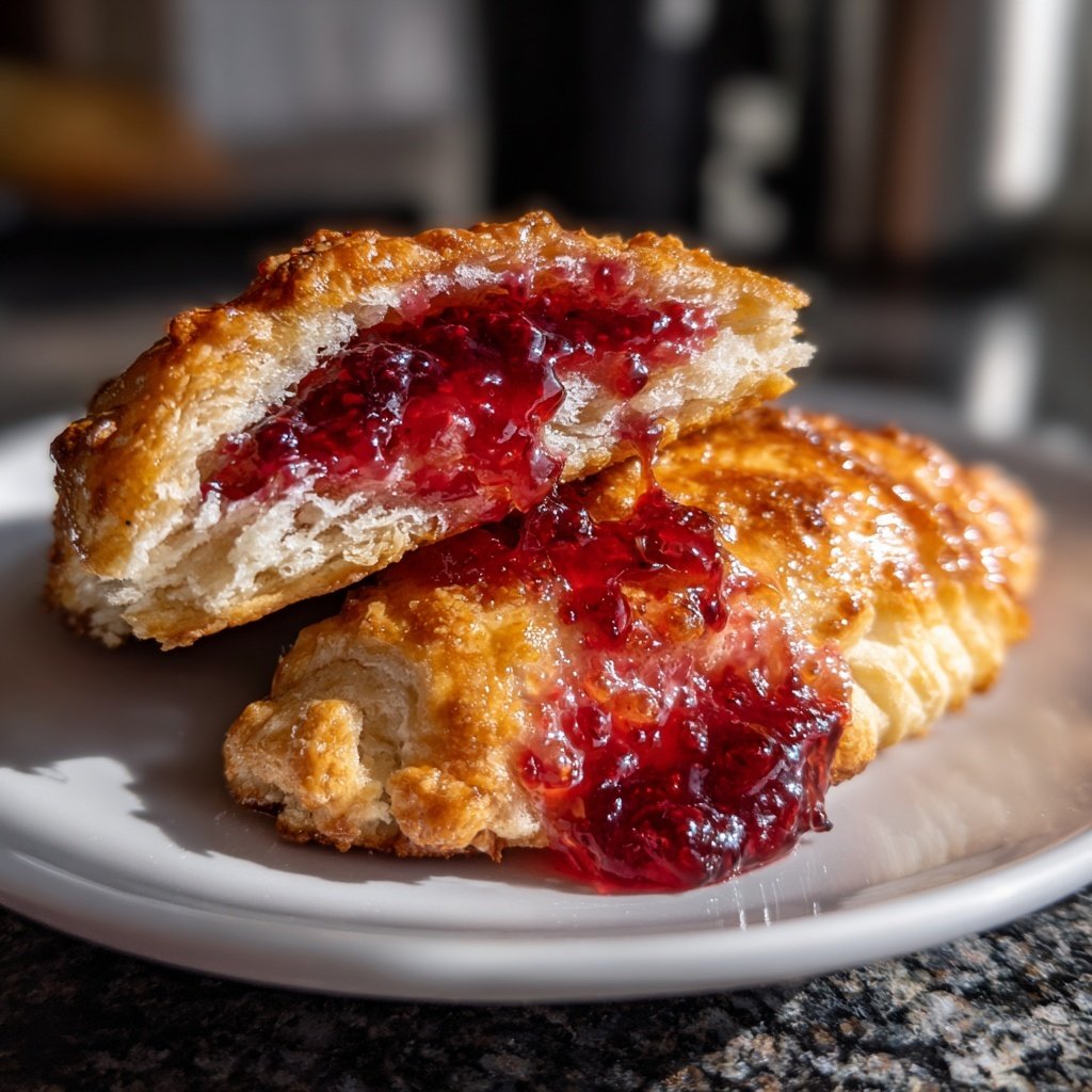 Spitzbuben mit Himbeer-Marmelade und Butterteig​